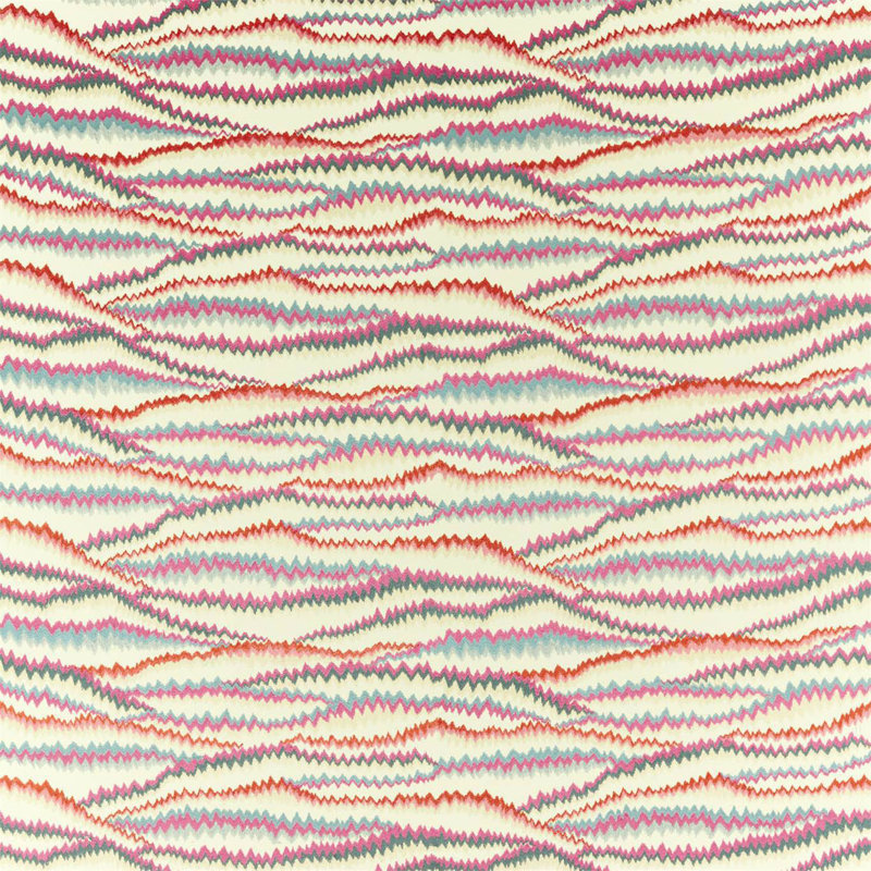 Tremolo Fabric, Tulip/Coral