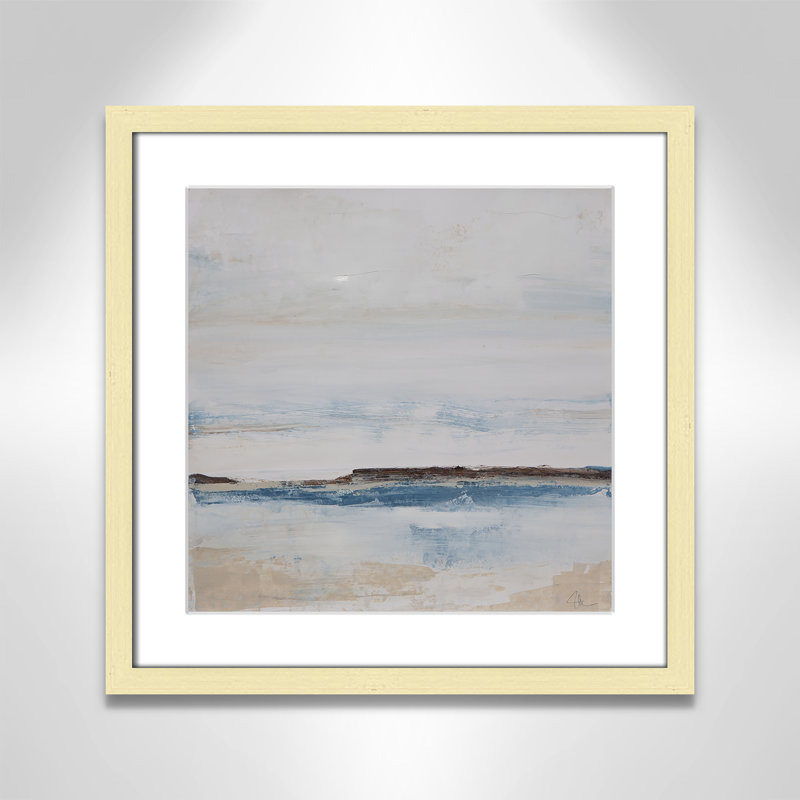 «Walk with Me» par Casa Fine Arts, Cadre doré, H 17 po x l 17 po