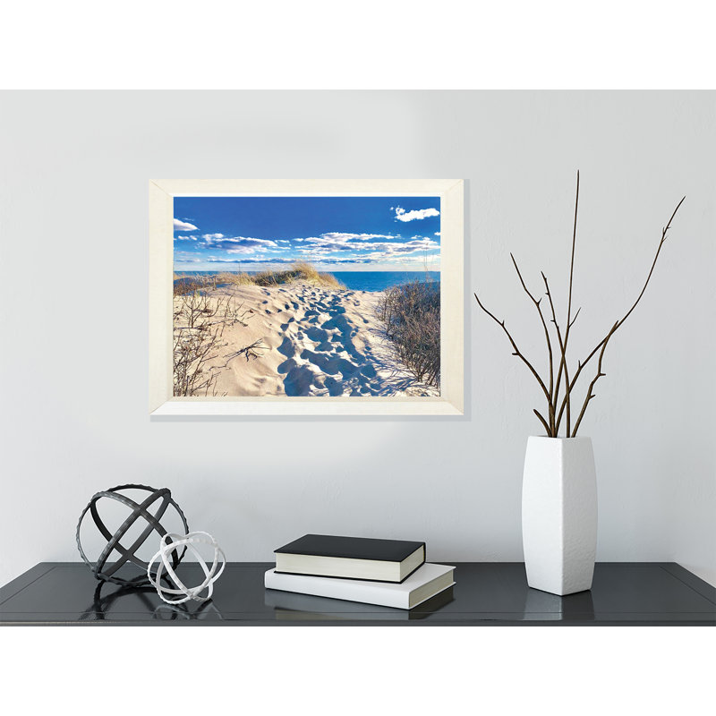 Traces de tranquillité - photographie, Papier encadré blanc, Pas de tapis, H 13,5 po x l 16,5 po x P 1,25 po