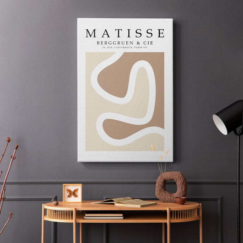 Matisse CECXLVI, reproduction d'art encadrée Cavas
