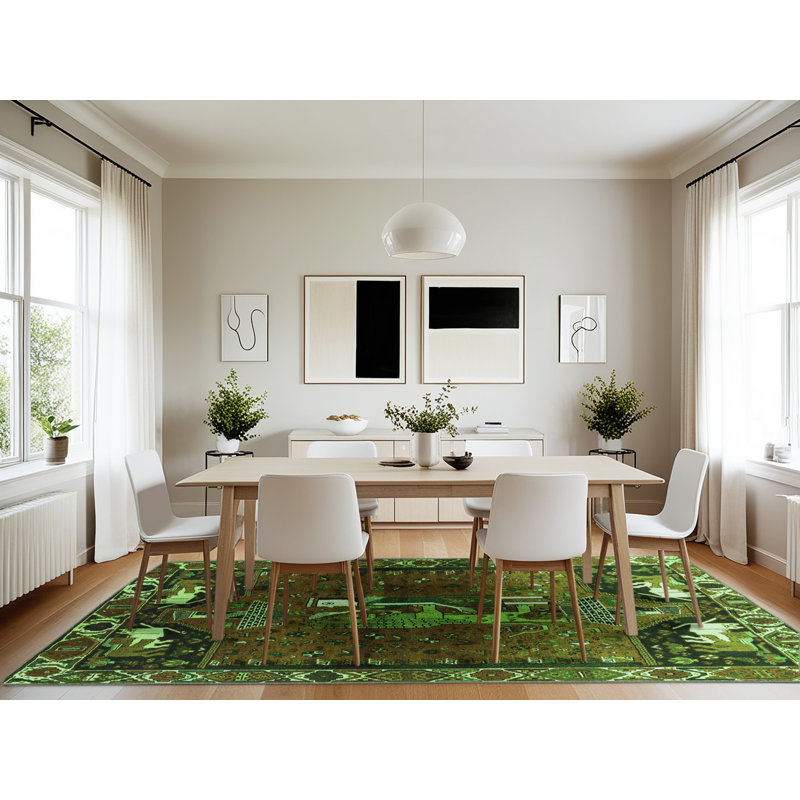 Performance Toile Indoor Rug, Rectangle 7' x 10'
