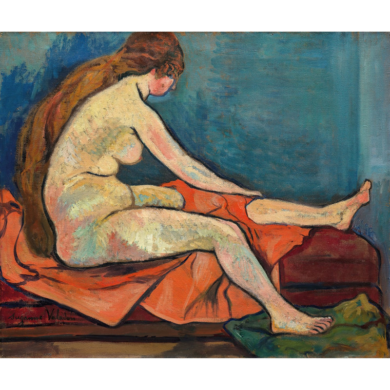 Nu assis de profil (1917)