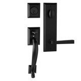 Bravura 913-904S Active Savannah Handleset with Memphis Lever in Matte Black - L