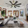 Antoinesha Ceiling Fan with LED Lights