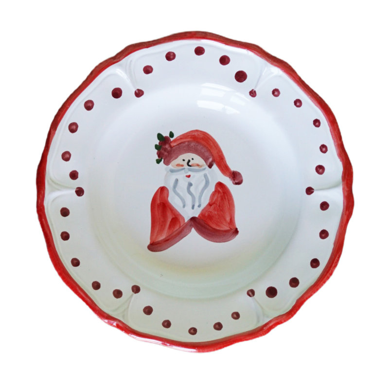 Babbo Natale Dinner Plate, Santa Claus 