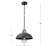 Barthelemy 1-Light Farmhouse Pendant Light