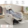Beonka Chenille Power Swivel and Glider Rocker Recliner Chair and USB Port