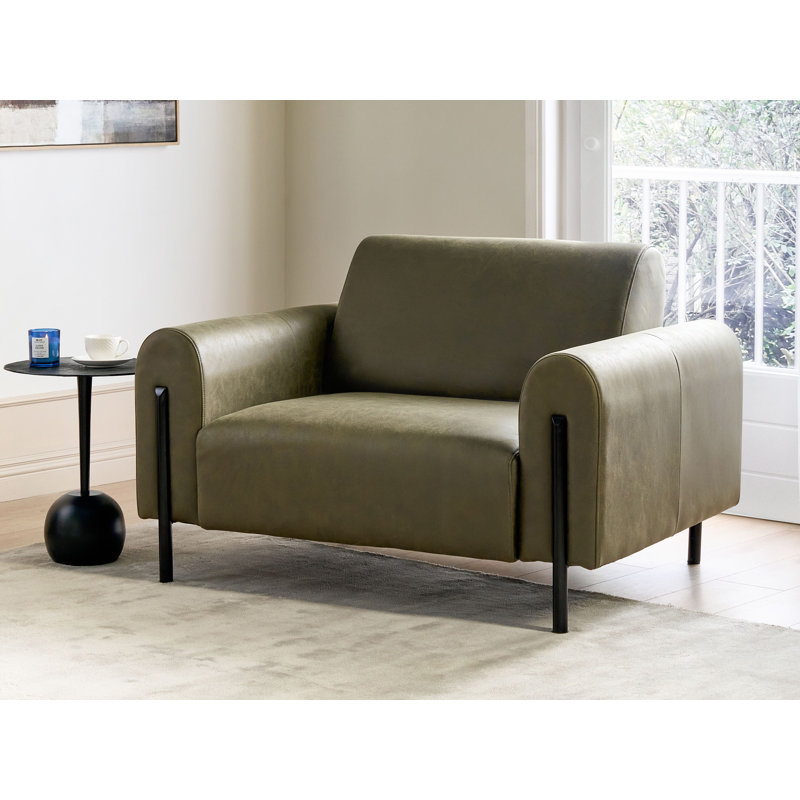 Saiyan 2 - Piece Living Room Set, Dark Green