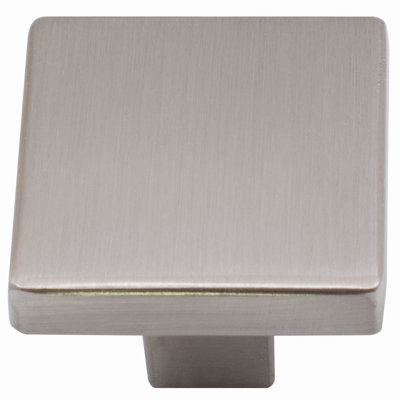 Contemporary 1 1/8" Length Square Knob