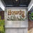 Western Howdy With Cacti Outdoor Door Mat, design by Matthew Piotrowicz, 18"x30"