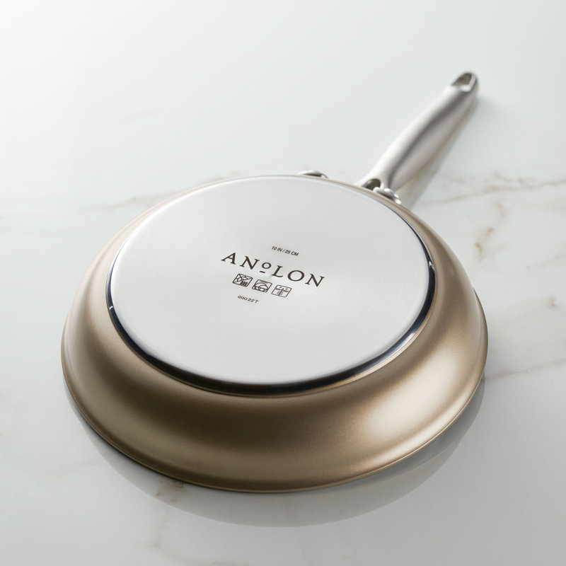 Anolon Ascend Hard Anodized Nonstick Frying Pan / Skillet, Induction Compatible, 10"