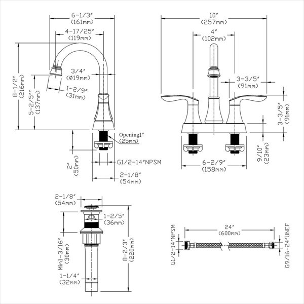 Dimensions du produit