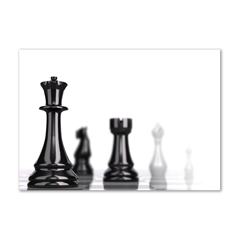 Chess Piece - Wrapped Canvas Print