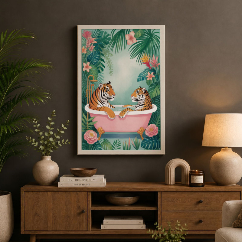 Print, 18x12 - 45.7 x 30.5 cm, Taupe Border