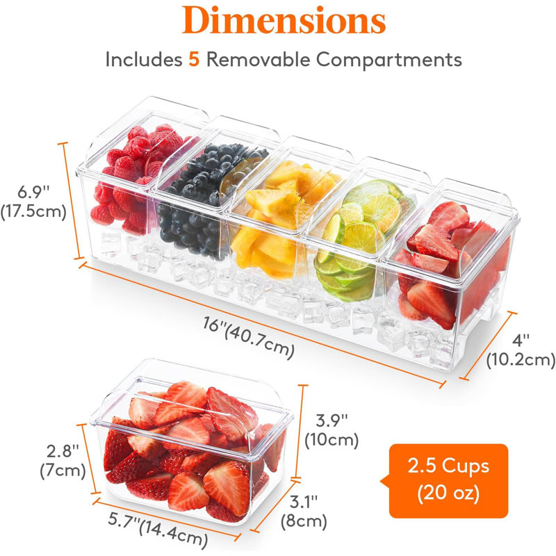 Lakaiya Plastic Ice Cube Tray