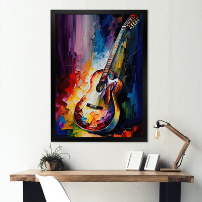 Guitar On Stage I Guitar On Stage I - Print