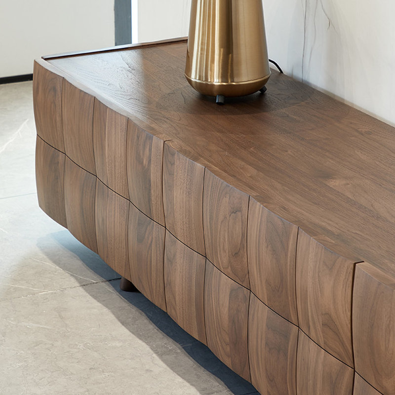 Meuble télé Nordic Minimalist Style, 16.53"H x 62.99"L x 17.71"W