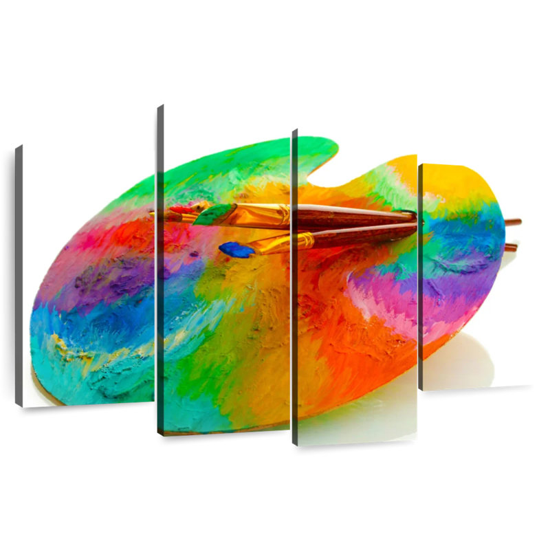 Senne Paint Palette, 42" H x 68" W