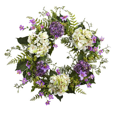 24" Polyester Wreath