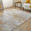 Edgeworth Silver/Gold/Beige Rug-500168833