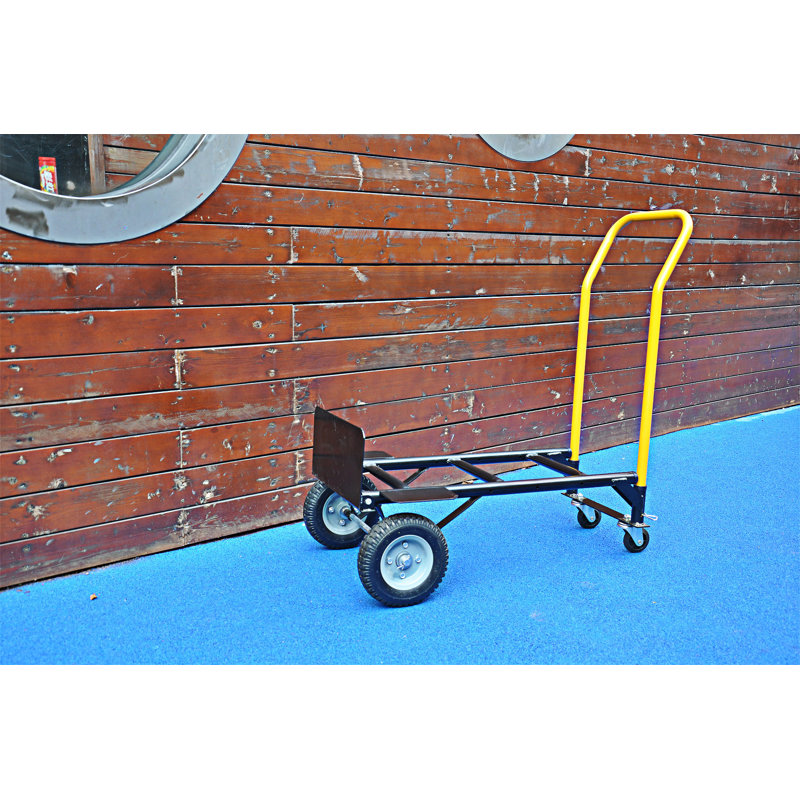 Chariot à roulettes avec roues pivotantes