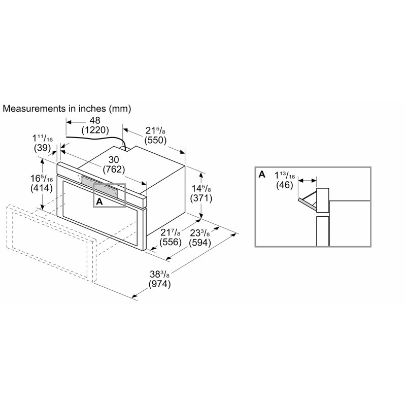 800 Series, 24' Drawer Microwave