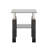 Tempered Glass Tea Table With Metal Legs-841723115-841723112