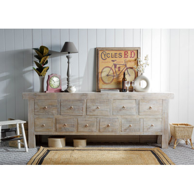 Juwanna 94'' Solid Wood Sideboard