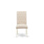 Ensemble de salle à manger 6 pièces comprenant une table rectangulaire, 4 chaises Parson en lin beige clair et un banc, 101,6 x 182,9 cm, multicolore-894303067-894303069-894303071