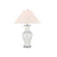 Crystalline Table Lamp Off-White, Clear Body
