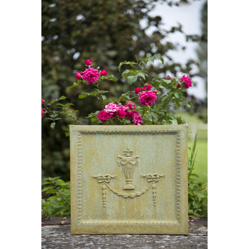 Oscoda Handmade Pot Planter, Medium, Bronze Verdigris