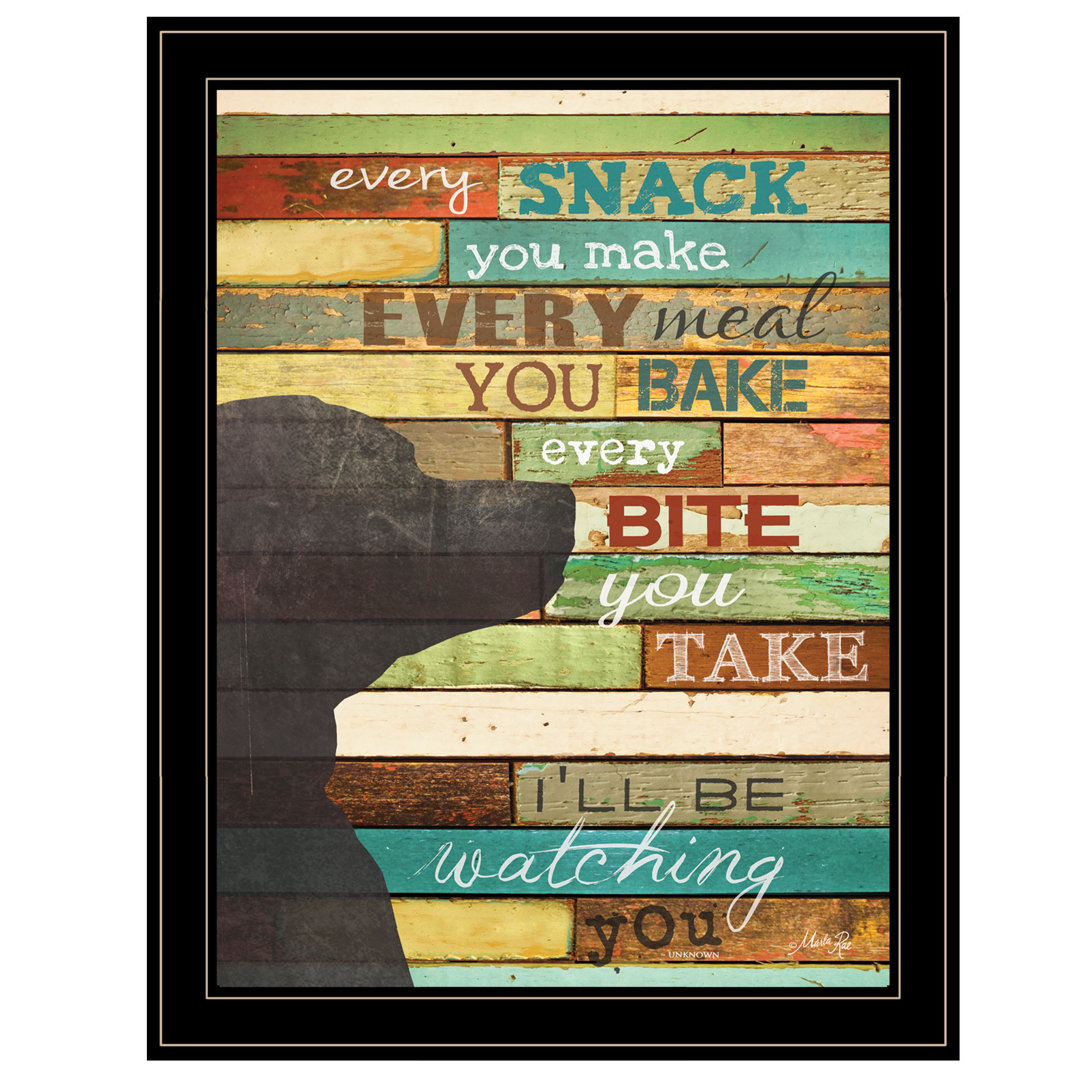 I'll Be Watching You Framed Wall Art for Living Room, Home Wall Decor by Marla Rae Red Barrel Studio® 