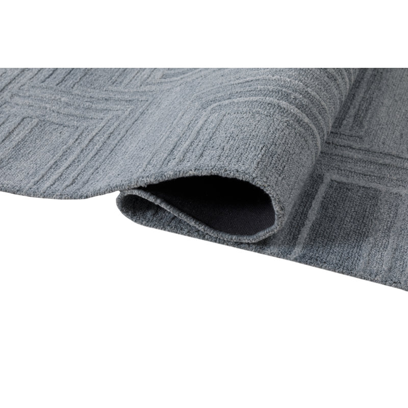 Assente Hand Tufted Polyester Indoor Rug, 2'6x8'