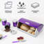 SQ Professional Gems 4 - Piece Stainless Steel Bread Bin and Canister Set-1578281188