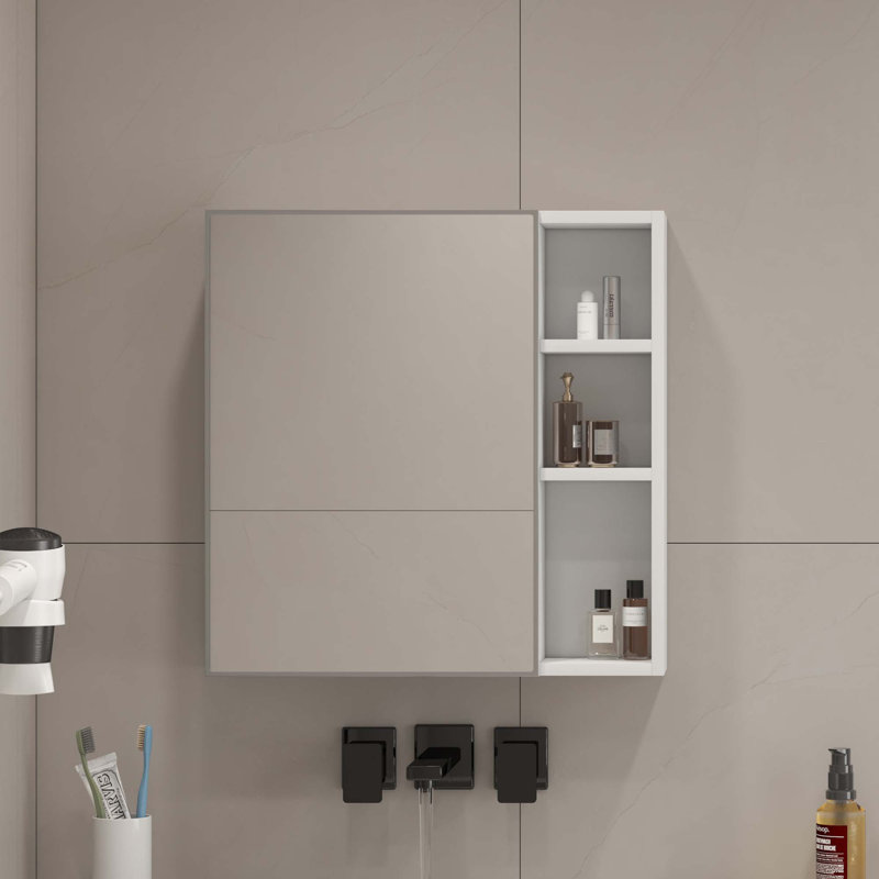 Wall Mounted Bathroom Mirror For Storage