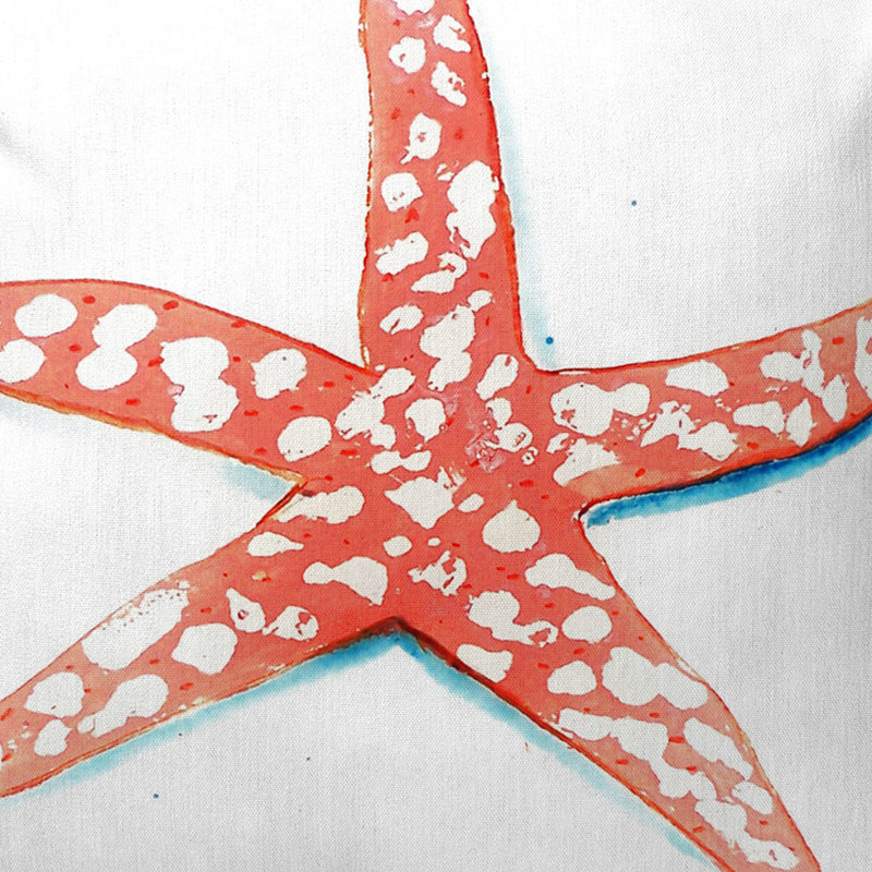 Housse de coussin d'extérieur carré Starfish, Petit