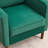 Greydy Upholstered Velvet Accent Armchair With Solid Wood Leg-2001255832