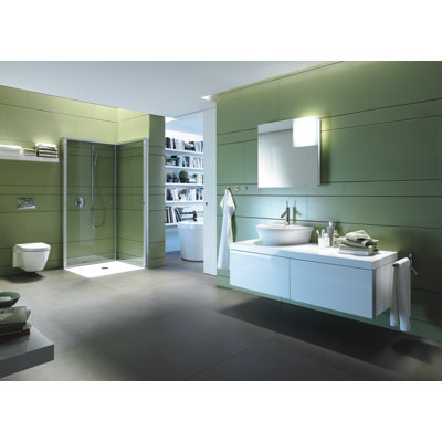 Starck 2 1.28 GPF Water Efficient Elongated Toilet (Seat Not Included)