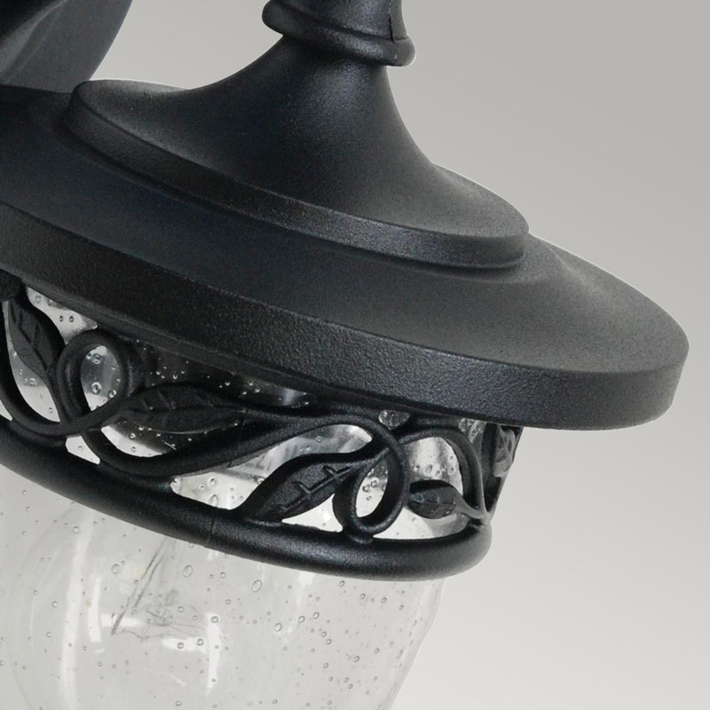Watton Black Outdoor Wall Lantern