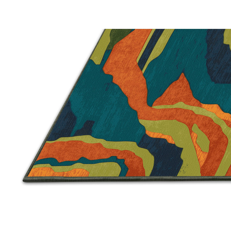 Coastal Zephyr Rug, Rectangle 2' x 3'