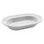 Staub Ceramic Dinnerware 10-inch Oval Serving Dish - White-114472565