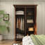 Rangement fonctionnel pour garde-robe en bois fonctionnel