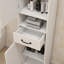 Armoire, porte double sur pied