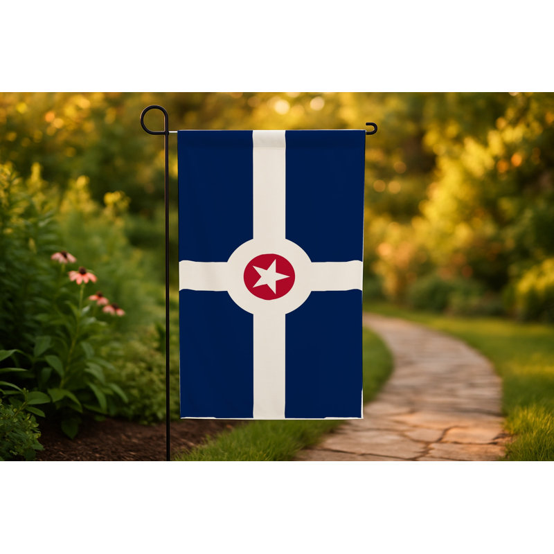 Drapeau de la ville d'Indianapolis - drapeau extérieur