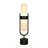 Adams Pill-Shaped Table Lamp with Milk Glass Shade in White-107232620