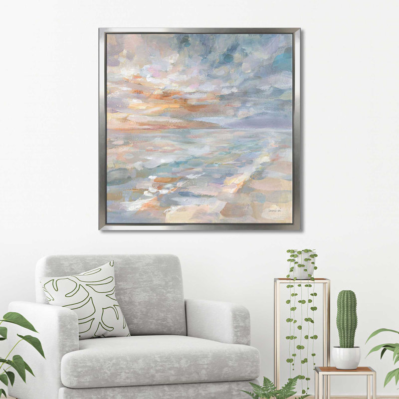 «Morning Dream (Square)» par Danhui Nai, reproduction, H 39 po x l 39 po x P 2 po, Cadre flottant argent