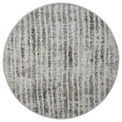 Stella Machine Woven Cream/Brown Indoor Rug