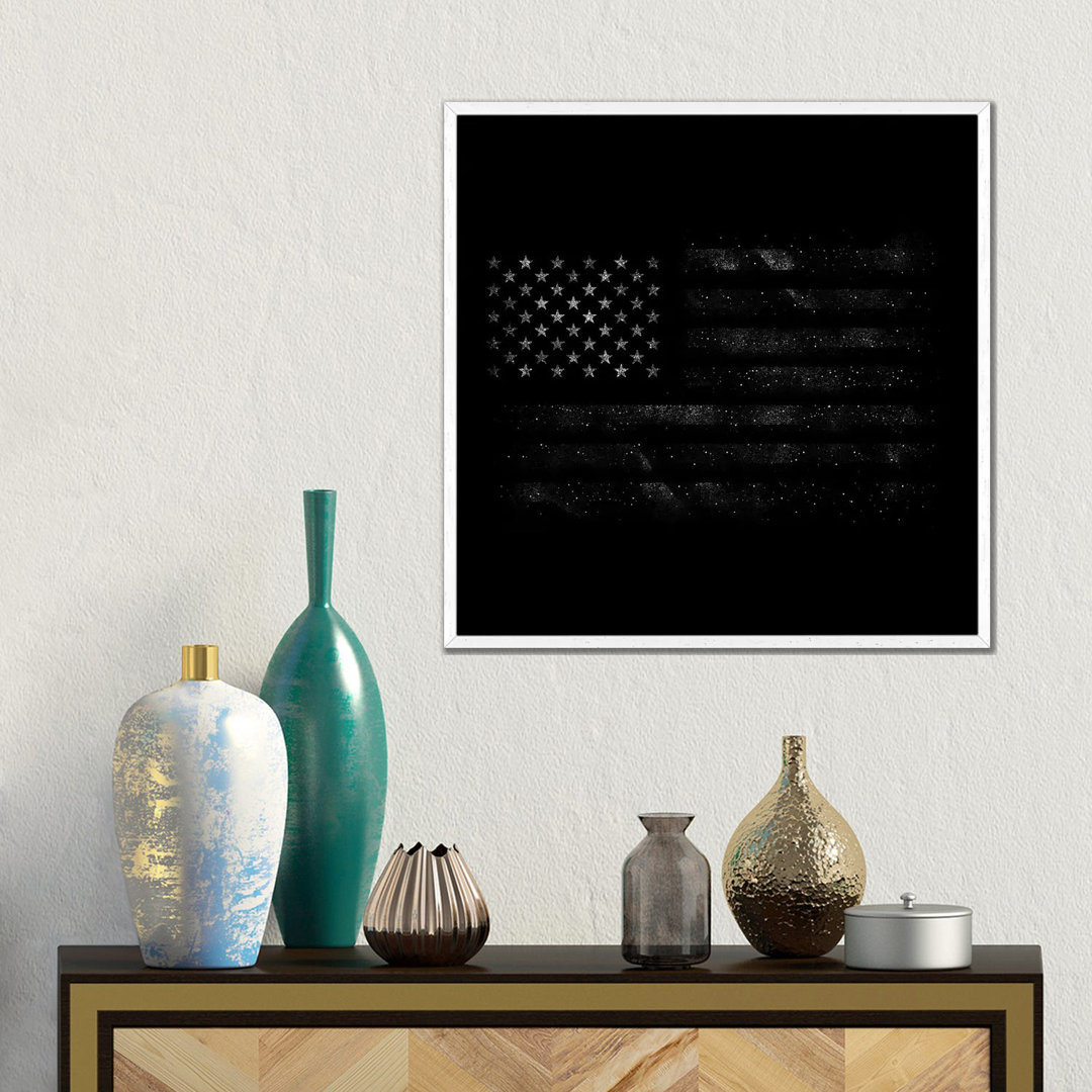 Amerikanische Flagge von Tobias Fonseca - Galerie-verpackte Leinwand Giclée auf Leinwand