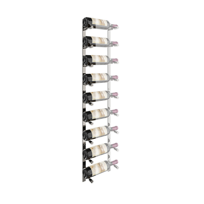 Ensemble de porte-bouteilles Bronc, Gunmetal, 45" H x 13" W x 4.5" D