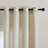 Light Filtering Semi-Sheer Faux-Linen Grommet Curtains 2 Panels Set-206557227-206557220
